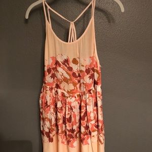 Free people floral slip dress